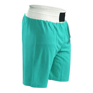 Pantalones cortos de boxeo de Muay Thai MMA de poliéster/nailon transpirable con logotipo personalizado - Product Image 4