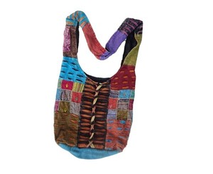 Premium Quality Boho <b>Bags</b> with Striped Ethnic Patchwork Design <b>for</b> Beach Shopping Travel <b>Bulk</b> <b>Sale</b> <b>for</b> Wholesale - Product Image 2