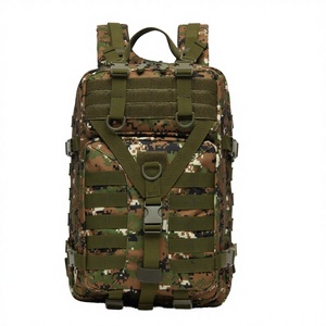 Wholesale Spandex Molle Hiking <b>Backpack</b> <b>Waterproof</b> Geometric Tactical <b>Backpack</b> Detachable Shoulder Strap Zipper Nylon 20-36L - Product Image 2