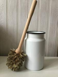 Porte-brosse de toilette en métal pratique pour les besoins quotidiens de nettoyage de la salle de bain, offrant un accès et un rangement faciles - Product Image 3