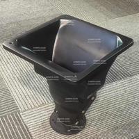 Plastique 1.4 Pouce Gorge Professionnel Sound Line Array Haut-Parleur Tweeter Klaxon Haut-Parleur Horn line Array Horns haut-parleur guide d'ondes
