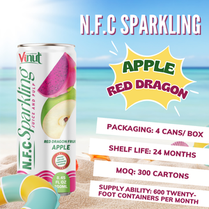 Bebida de jugo de manzana dragón rojo brillante de 250ml-Fábrica, etiqueta privada disponible, OEM/ODM, muestra gratis y venta al por mayor, NFC - Product Image 4