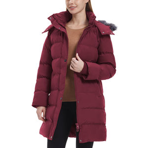 Women's Winter Parka Hooded Long <b>Coat</b> Breathable Eco-Friendly <b>Faux</b> <b>Fur</b> Lining Cotton Shell High Quality Outwear <b>Cheap</b> Price - Product Image 4