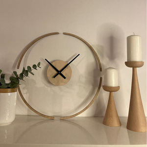 Indian Handmade Ivory-<b>Coloured</b> <b>Wooden</b> Modern Luxury Candlestick Holder with Customized Color for Home Kitchen Decor - Product Image 2