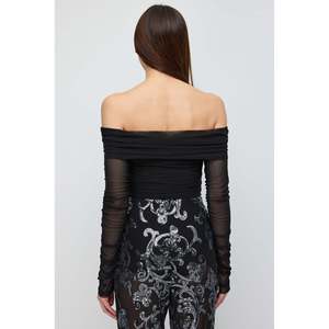 Blusa de Tul de Manga Larga - Product Image 5