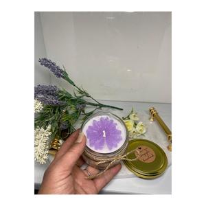 Candela del barattolo decorativo della cera di soia (profumata)