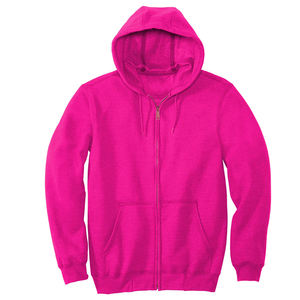 Sweat-shirt à capuche surdimensionné en coton molletonné rouge de haute qualité à prix avantageux, 380 g/m², personnalisable avec impression et broderie - Product Image 5