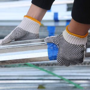 Gants en coton à points double face OEM, prix d'usine, échantillon gratuit, antidérapants, résistants aux coupures, enduits, durables, pour le travail industriel - Product Image 5