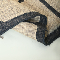 Tapis tressé en jute et laine 100% naturelle, style bohème fait main, pour la décoration de la maison, bureaux, chambre d'enfant, salon - Vente en gros