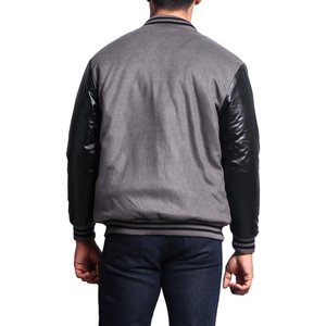 เสื้อแจ็กเก็ตแฟชั่นปกตั้งดีไซน์ของคุณเองสำหรับผู้ชายและผู้หญิงปรับแต่งได้ตามต้องการ - Product Image 3