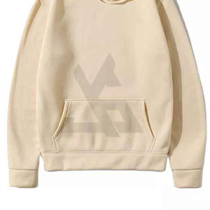 Pull à capuche en polaire pour homme, grande taille, respirant, tendance pour la saison d'automne, survêtement oversize, nouvelle couleur unie - Product Image 6