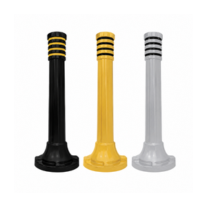 Bolardo de Tráfico Compuesto de 75 cm, Poste Delimitador de Seguridad para Carreteras, Estacionamientos y Espacios Urbanos - Product Image 1