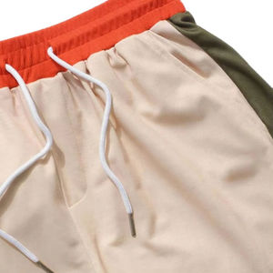 Nylon coupe-vent décontracté hommes à capuche et pantalon Jogging imperméable en gros Nylon coupe-vent survêtements hommes ensembles courts 2025 - Product Image 5