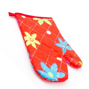 Good Quality Polka Dot Cotton <b>Oven</b> Mitten for Multi Purpose Use Best <b>Oven</b> Mitten Exporter in India - Product Image 2