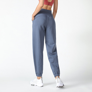 New Arrival Loose Casual Unisex <b>Jogger</b> Pants High Waist Cotton Running Exercise Wear Trousers <b>Women</b> Sports Cargo <b>Jogger</b> Pants - Product Image 2
