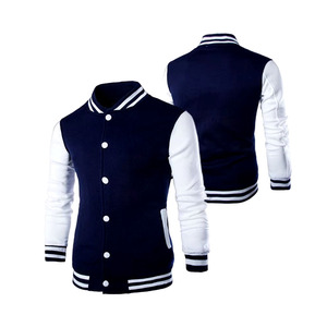 Precio asequible para la venta-Prendas de abrigo deportivas de estilo clásico Chaquetas universitarias Chaqueta de béisbol personalizada transpirable para hombres - Product Image 5