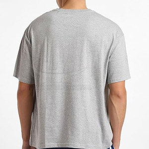 T-shirt surdimensionné 100 % coton personnalisé à faible MOQ pour hommes - Séchage rapide, respirant, style décontracté - Product Image 6