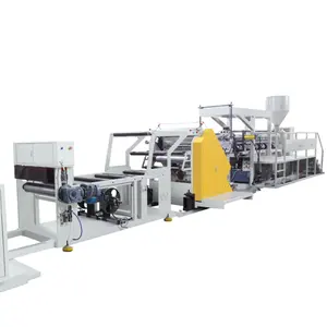 Nieuwe Automatische Pe/Hdpe/Ps/Polystyreen Plaat Extrusie Machine Plastic Plaat Maken Machine Voor Pp Extruder Grade