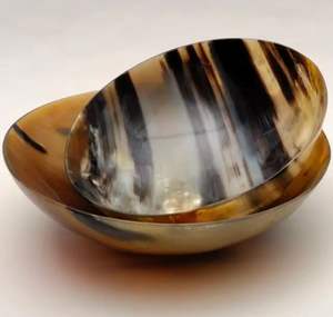 Bol en corne de buffle de première qualité, naturel, poli, écologique, durable, pour fêtes, artisanat, décoratif, best-seller - Product Image 4