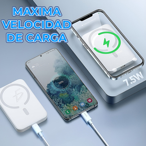 Batteria Wireless Magnetica da 5000mAh con Tecnologia MagSafe, Batteria Esterna in Plastica LI-Polimero con Spina Standard Giapponese - Product Image 1