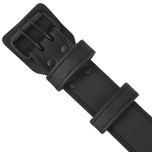 Ceinture d'haltérophilie réglable et respirante pour entraînement de gymnastique Soutien du dos Fitness Musculation Cuir de vachette Unisexe - Product Image 6