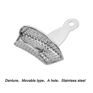 Plateau d'impression d'orthodontie dentaire pour fabriquer des matériaux d'impression 2023 Instruments en acier inoxydable de haute qualité personnalisés - Product Image 4