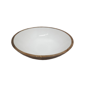 Bol à fruits en bois de forme ronde de conception supérieure pour ustensiles de cuisine de table bol à salade maison et hôtels nourriture et collations bols de service - Product Image 5