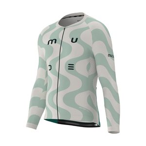 เสื้อปั่นจักรยานผู้ชายแขนยาวระบายอากาศน้ำหนักเบา - Product Image 1
