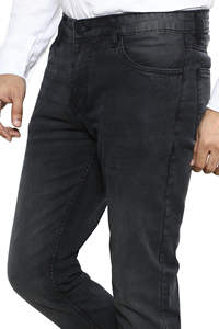 Jeans de Mezclilla para Hombre, Corte Recto, 100% Algodón, Lavado Medio, Alta Calidad, Personalizados, Venta al Por Mayor OEM - Product Image 3