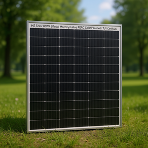 Panel Solar Monocristalino Bifacial PERC de 800W HS Solar con Certificado TUV - Product Image 3