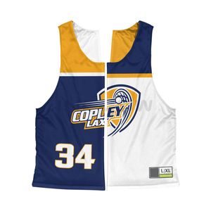 Uniformes de lacrosse reversibles sublimados personalizables traje de entrenamiento de calidad duradera diseño uniforme de fútbol americano pinnies - Product Image 1
