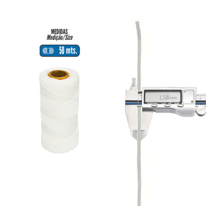 Corda Intrecciata in Polipropilene Bianco (Bobina da 50 Metri) - Product Image 2