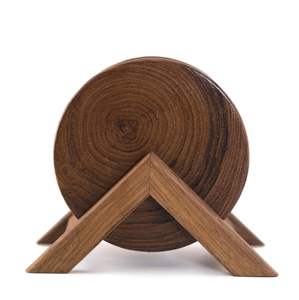 Mini Wooden <b>Coasters</b> Manufacturer | Natural Wood <b>Drink</b> <b>Coaster</b> Wholesale Factory Supply - Product Image 4
