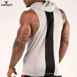 Custom Design Cheap Price Sport Gym Quick Dry Lightweight Fitness Workout <b>Sleeveless</b> <b>Sleeveless</b> <b>Hoodies</b> - Product Image 3