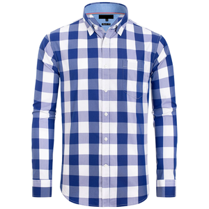 เสื้อเชิ้ตแขนยาวสำหรับผู้ชายผ้าลินินแบบ100% กันรอยยับของผู้ชายผ้าลินินแบบปรับสีได้ตามต้องการดีไซน์โลโก้ออกแบบได้ตามต้องการ - Product Image 3