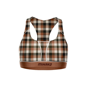 Sujetador deportivo sin costuras de alto soporte personalizado OEM para mujer Gimnasio Yoga Sujetador de fitness transpirable con diseño único Opciones de talla grande - Product Image 5