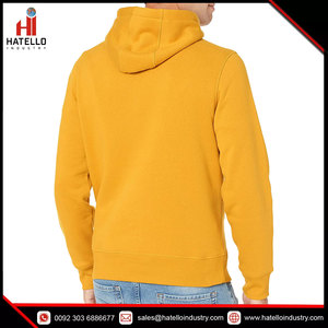 Sweat-shirt à capuche en polaire pour homme, Logo imprimé personnalisé, sweat-shirt d'hiver en coton vierge - Product Image 5