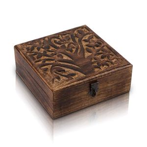 Pafu Ramadan Mubarak Home Decor Islamic Gift Eid Decoration Eid Sign Eid <b>Wooden</b> <b>Crate</b> Gift Boxes - Product Image 3