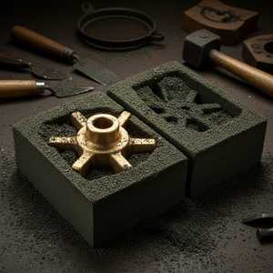 Servicios de fundición en arena de aluminio y latón de tamaño personalizado al por mayor componentes industriales de precisión duraderos - Product Image 5