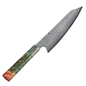 Vente en gros de commandes en vrac personnalisées OEM ODM Service couteau de chef professionnel fait main couteau de cuisine couteau damas en bois de couleur - Product Image 5