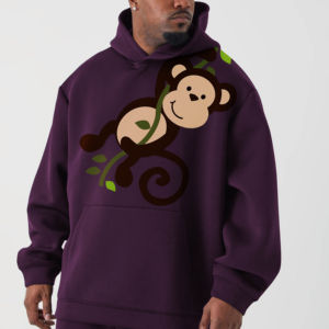 Survêtements en coton épais personnalisés OEM pour hommes, sweats à capuche zippés et pantalons de survêtement avec patch brodé, ensembles de survêtements d'hiver - Product Image 4