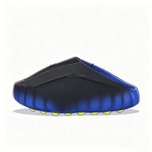 Best Quality Mind 001 Hyper Royal Black Slide EVA <b>Slippers</b> for Men Women Comfort Outdoor Tech Comfortable Summer Rubber Sandals - Product Image 1