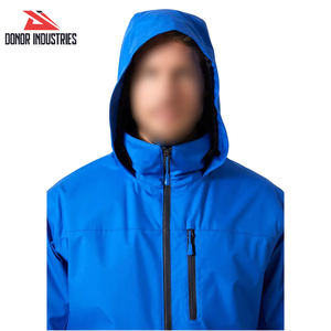 Servicio OEM Tarifa de fábrica El más nuevo 2025 Color azul Buena venta Chaquetas impermeables transpirables - Product Image 5
