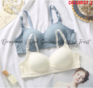 Top 1 vendeur soutien-gorge pour femme en tissu de mousseline bretelles très élastiques détachables 3 fermoirs pratiques sont recherchés par les utilisateurs UW31 - Product Image 3