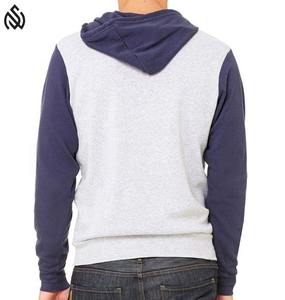 เสื้อฮู้ดมีซิปสำหรับผู้ชายแห้งเร็วระบายอากาศได้ดีดีไซน์แบบกำหนดเองและพิมพ์โลโก้ - Product Image 3