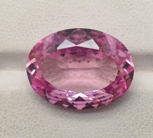18.92 Cts AAA sans défaut Ceylan Padparadscha saphir 20X15mm lâche ovale pierre précieuse coupe, bague saphir de qualité supérieure - Product Image 4