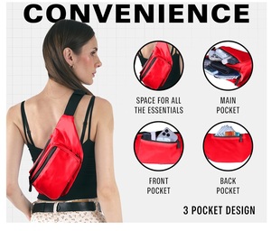 Cinturón de gran capacidad Riñonera Bolsas Cierre de cremallera Deportes para hombres y mujeres Actividades al aire libre Senderismo - Product Image 3