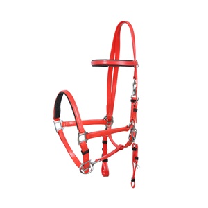 บังเหียนม้าพีวีซีเชือกแขวนคอทนทานถอดได้ทำจากสเตนเลสมีหลายสี - Product Image 1