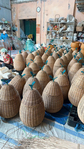 New Rattan Wicker Storage Animal Shape Container for Home Decor Christmas Hamper Decoration - Product Image 5