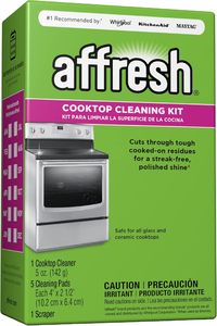 Kit de nettoyage pour plaques de cuisson Affresh, nettoyant 5 oz, 5 tampons et grattoir pour plaques de cuisson en verre et en céramique - Product Image 4